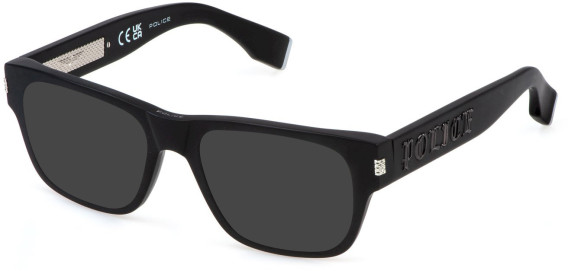 Police VPLP19E sunglasses in Matt Sandblasted Black