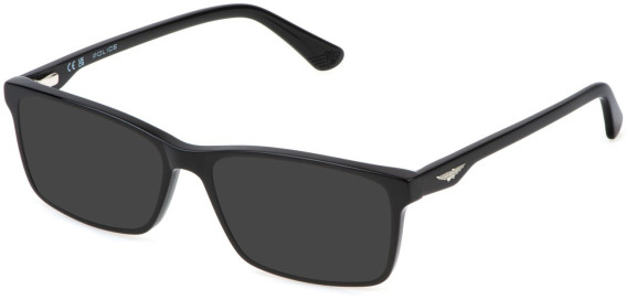 Police VPLN82-54 sunglasses in Shiny Black