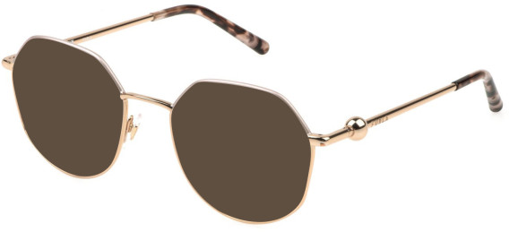 Furla VFU870 sunglasses in Gold/Pink Havana