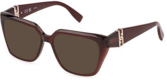Furla VFU866 sunglasses in Shiny Dark Bordeaux