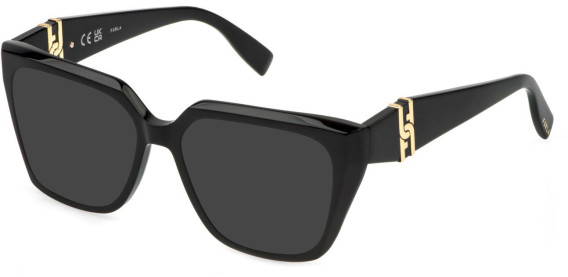 Furla VFU866 sunglasses in Shiny Black