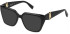 Furla VFU866 sunglasses in Shiny Black