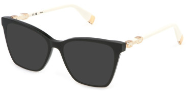 Furla VFU833-54 sunglasses in Shiny Dark Green
