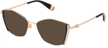 Furla VFU770V sunglasses in Shiny Rose Gold