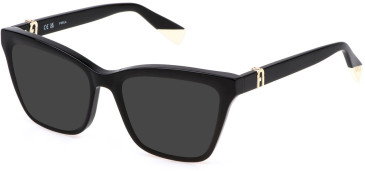Furla VFU763 sunglasses in Shiny Black