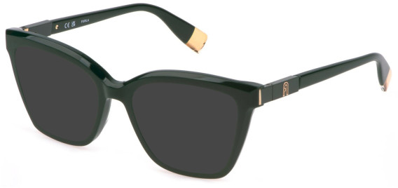 Furla VFU721 sunglasses in Shiny Full Green