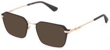 Police VPLQ71 sunglasses in Gold/Black