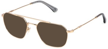Police VPLP08 sunglasses in Shiny Total Rose Gold