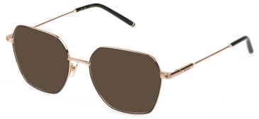 Mulberry VML282 sunglasses in Shiny Copper Gold/Black
