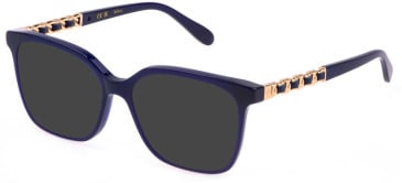 Mulberry VML222 sunglasses in Shiny Opal Blue