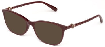 Mulberry VML018S sunglasses in Shiny Full Bordeaux