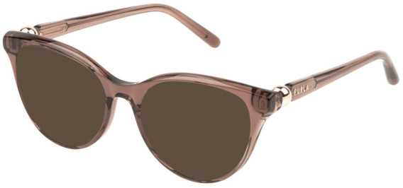 Furla VFU877 sunglasses in Transparent Brown