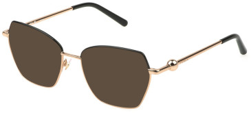 Furla VFU871 sunglasses in Shiny Copper Gold/Black