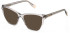 Furla VFU868 sunglasses in Transparent Grey