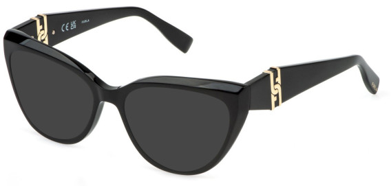 Furla VFU867 sunglasses in Shiny Black