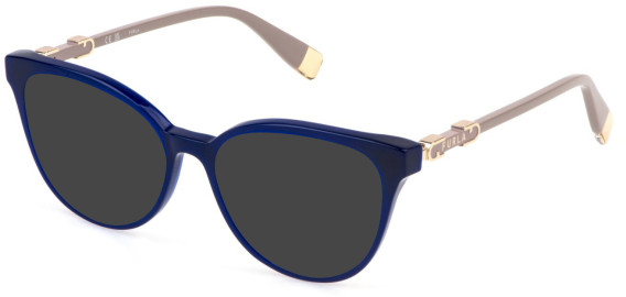 Furla VFU832-52 sunglasses in Shiny Opal Blue