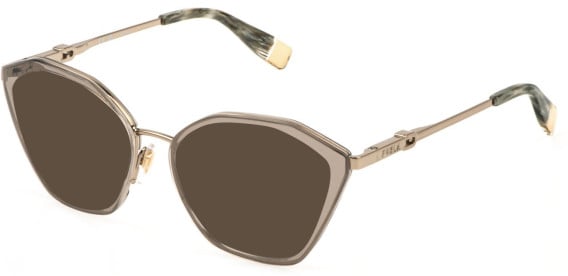 Furla VFU831 sunglasses in Shiny Camel