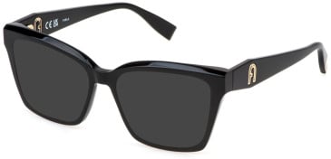 Furla VFU823 sunglasses in Shiny Black