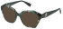 Furla VFU822 sunglasses in Shiny Green/Havana