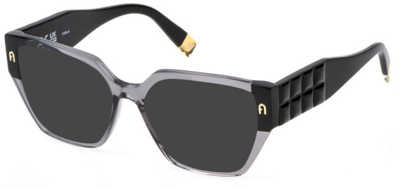 Furla VFU775 sunglasses in Transparent Grey