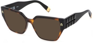 Furla VFU775 sunglasses in Shiny Dark Havana