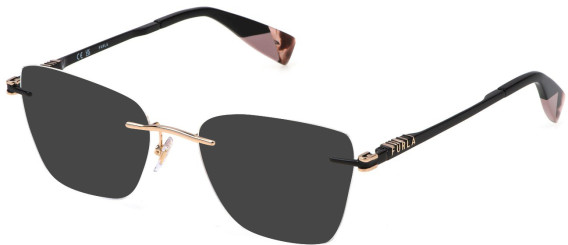 Furla VFU773 sunglasses in Shiny Total Rose Gold