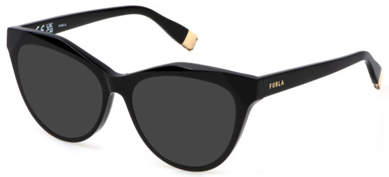 Furla VFU766 sunglasses in Shiny Black