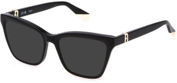 Furla VFU763 sunglasses in Shiny Black