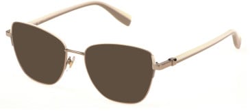 Furla VFU727 sunglasses in Shiny Copper Gold/Cream