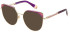 Furla VFU673V sunglasses in Gold/Purple