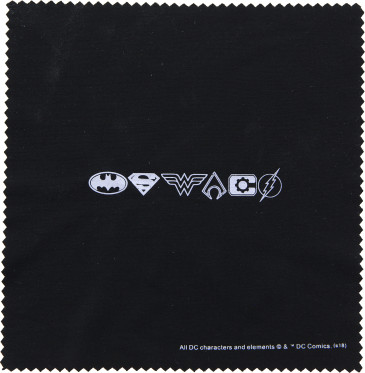 Justice League Glasses Cloth in Black