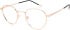 SFE-11544 glasses in Rose Gold