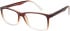 SFE-11653 glasses in Brown/Clear