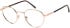 SFE-11657 glasses in Rose Gold