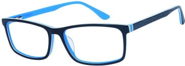 SFE-11624 glasses in Black/Blue