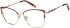 SFE-11610 glasses in Maroon/Gold