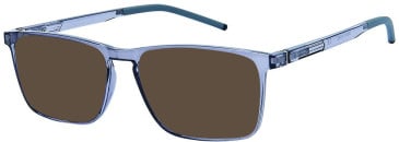 SFE-11584 sunglasses in Clear/Grey