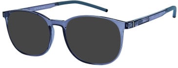 SFE-11582 sunglasses in Clear/Grey