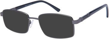 SFE-11576 sunglasses in Gunmetal