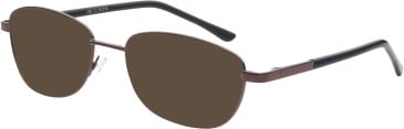SFE-11678 sunglasses in Dark Brown