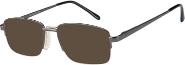 SFE-11528 sunglasses in Gunmetal