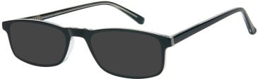 SFE-11593 sunglasses in Black