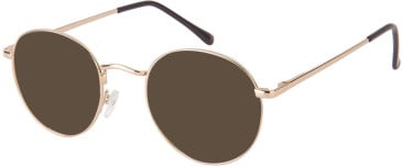 SFE-11626 sunglasses in Gold
