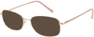 SFE-11631 sunglasses in Rose Gold