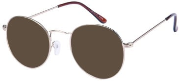 SFE-11578 sunglasses in Gold