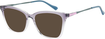 SFE-11554 sunglasses in Grey/Clear