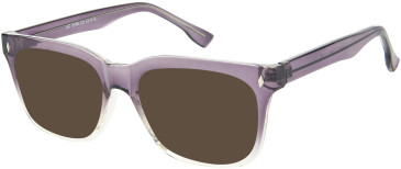 SFE-11548 sunglasses in Grey/Clear