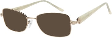 SFE-11541 sunglasses in Gold