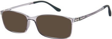 SFE-11539 sunglasses in Clear Grey