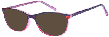 SFE-11508 sunglasses in Pink/Black